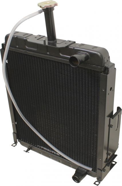 International 385 (SN 50015287 and ASN 18001),  485 (BSN 16472 and ASN 18001),  885 
(BSN 18001 or 198690 without A/C) Radiator Assembly 84524C93