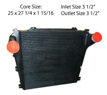 Heavy Duty Freightliner Charge Air Cooler BHTE8286, BHTE8292, E8292